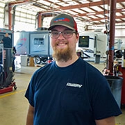 Nathan Edwards, Collier RV Shop Foreman